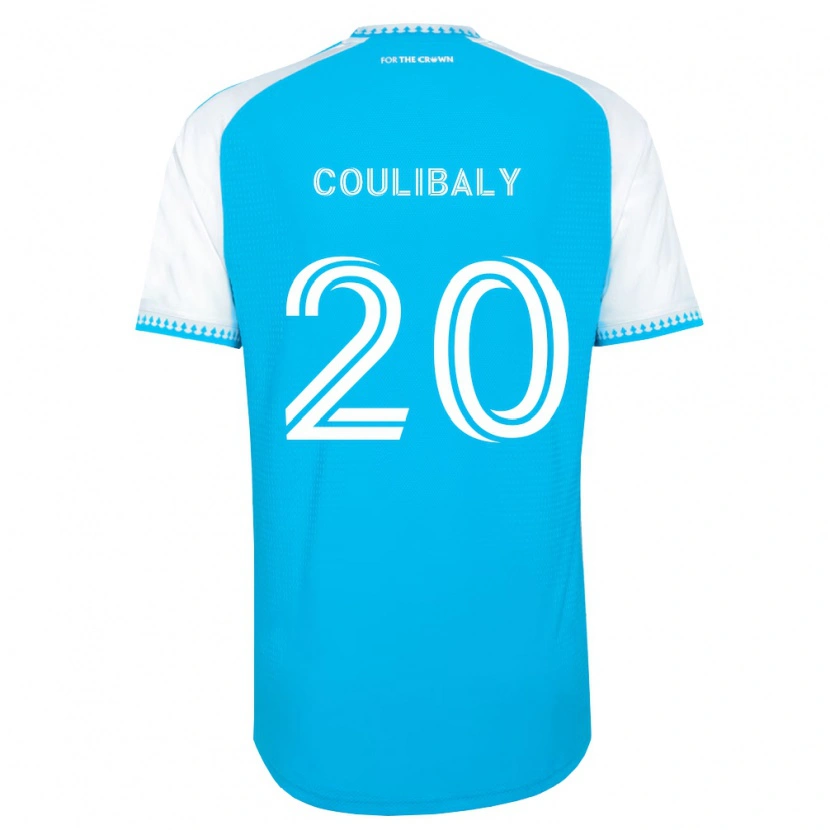 Danxen Kvinnor Baye Coulibaly #20 Himmelsblå Vit Svart Hemmatröja Matchtröjor 2026/27 Tröjor T-Tröja