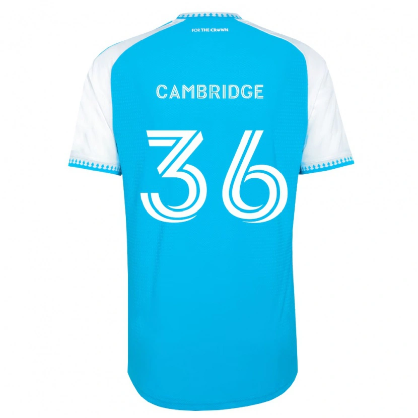 Danxen Kvinnor Brandon Cambridge #36 Himmelsblå Vit Svart Hemmatröja Matchtröjor 2026/27 Tröjor T-Tröja