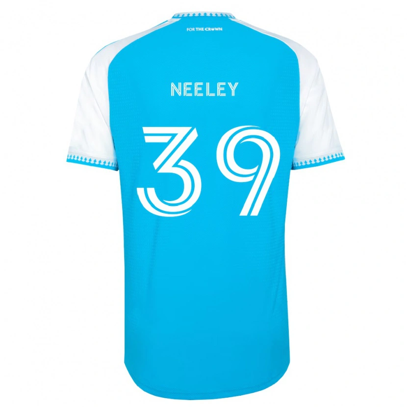Danxen Kvinnor Jack Neeley #39 Himmelsblå Vit Svart Hemmatröja Matchtröjor 2026/27 Tröjor T-Tröja