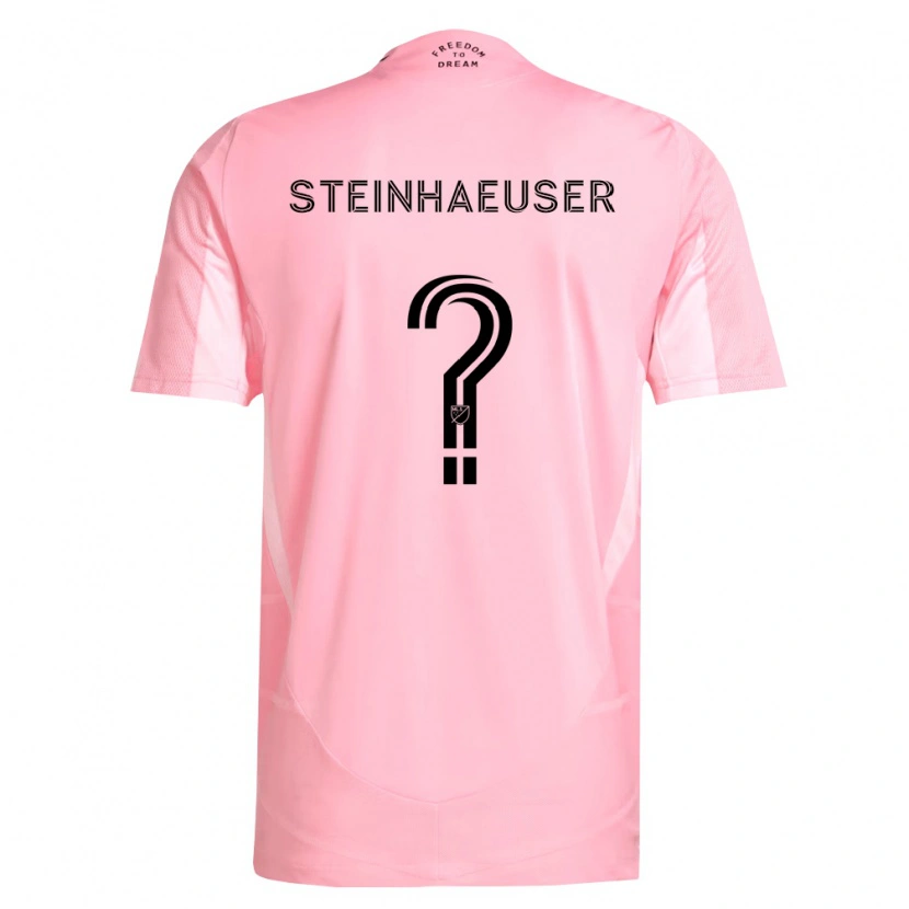 Danxen Kvinnor Marcus Steinhaeuser #0 Rosa Svart Hemmatröja Matchtröjor 2026/27 Tröjor T-Tröja