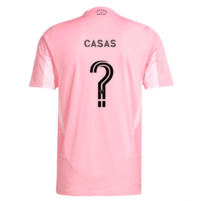 Danxen Kvinnor André Casas #0 Rosa Svart Hemmatröja Matchtröjor 2026/27 Tröjor T-Tröja