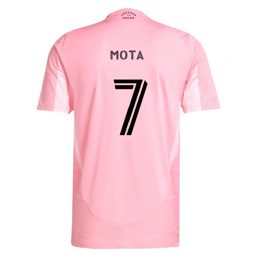 Danxen Kvinnor Jean Mota #7 Rosa Svart Hemmatröja Matchtröjor 2026/27 Tröjor T-Tröja