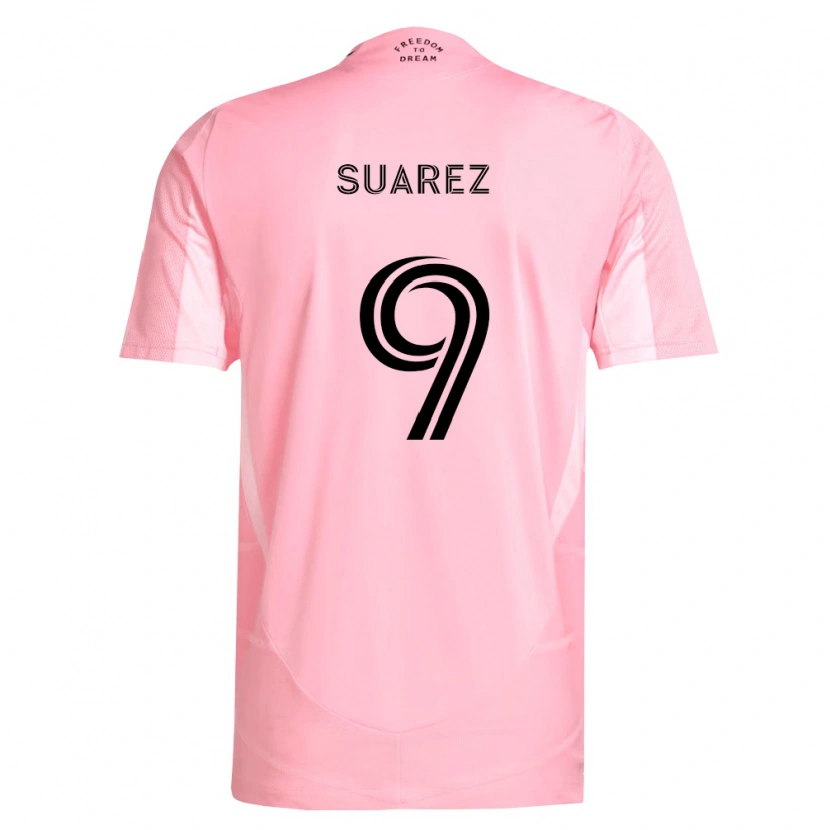 Danxen Kvinnor Luis Suárez #9 Rosa Svart Hemmatröja Matchtröjor 2026/27 Tröjor T-Tröja