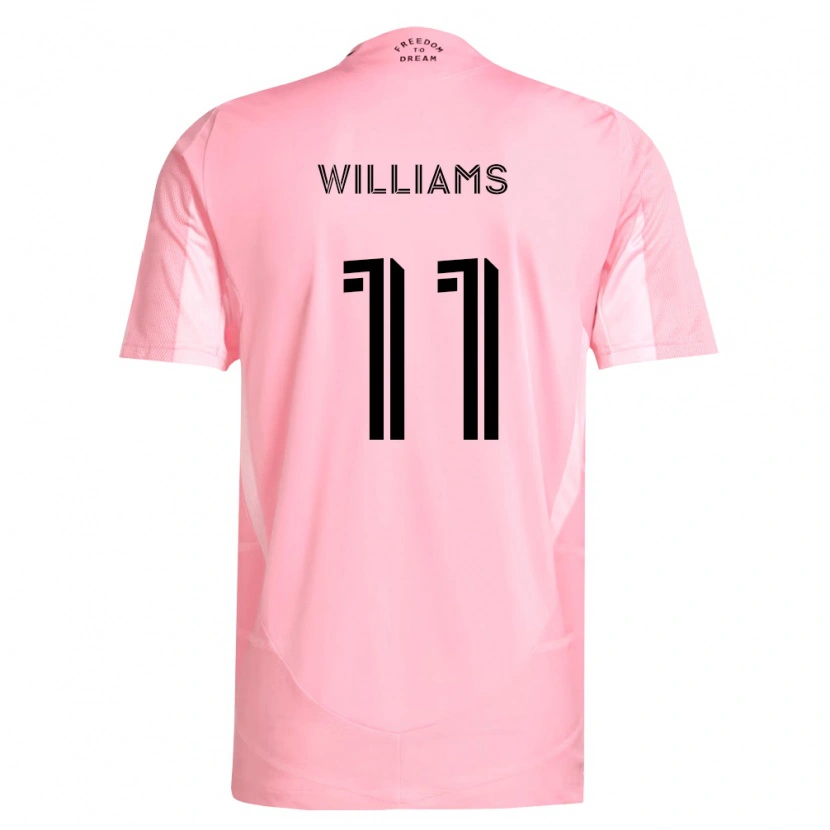Danxen Kvinnor Chaz Williams #11 Rosa Svart Hemmatröja Matchtröjor 2026/27 Tröjor T-Tröja