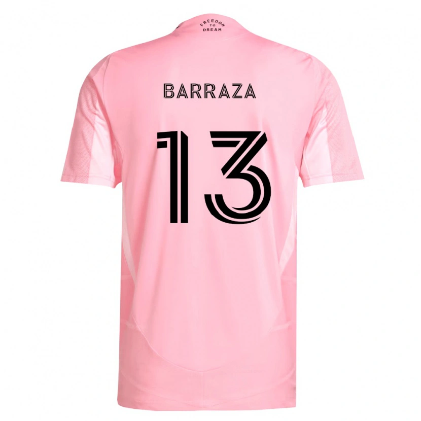 Danxen Kvinnor Luis Barraza #13 Rosa Svart Hemmatröja Matchtröjor 2026/27 Tröjor T-Tröja