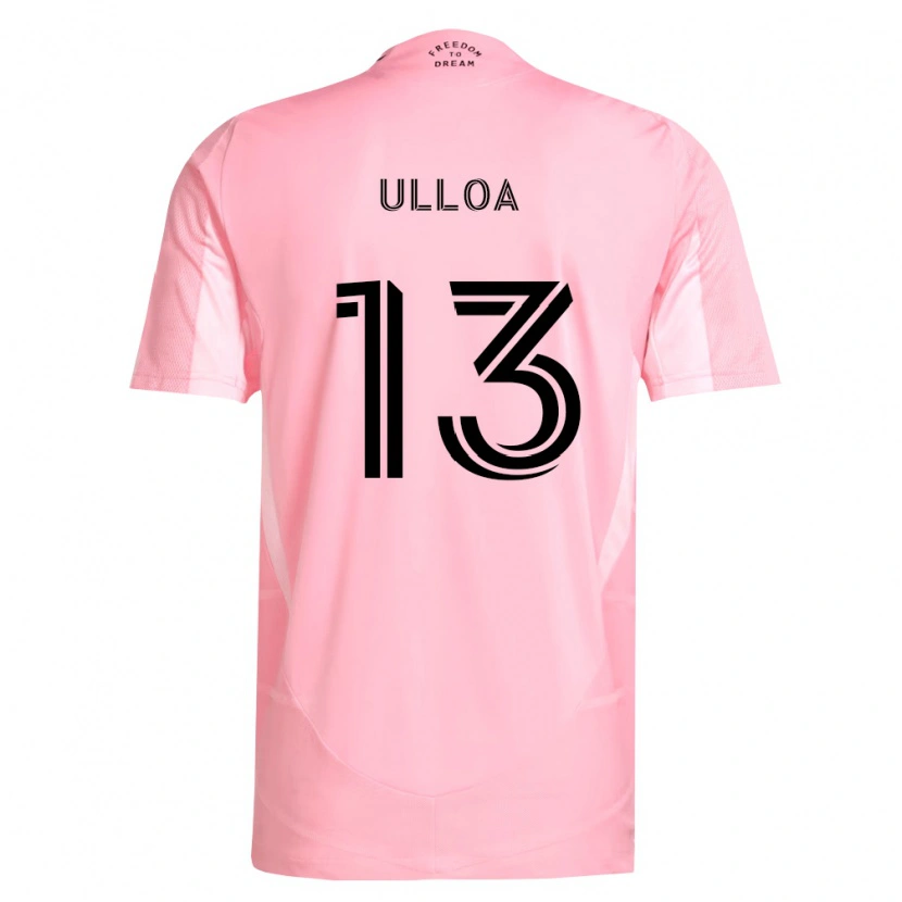 Danxen Kvinnor Víctor Ulloa #13 Rosa Svart Hemmatröja Matchtröjor 2026/27 Tröjor T-Tröja