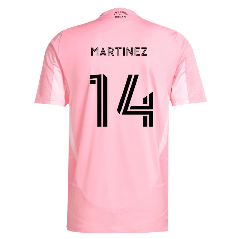 Danxen Kvinnor David Martinez #14 Rosa Svart Hemmatröja Matchtröjor 2026/27 Tröjor T-Tröja