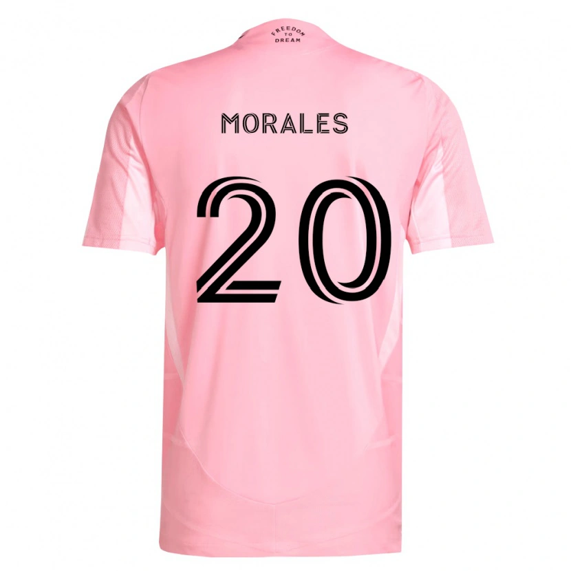 Danxen Kvinnor Santi Morales #20 Rosa Svart Hemmatröja Matchtröjor 2026/27 Tröjor T-Tröja