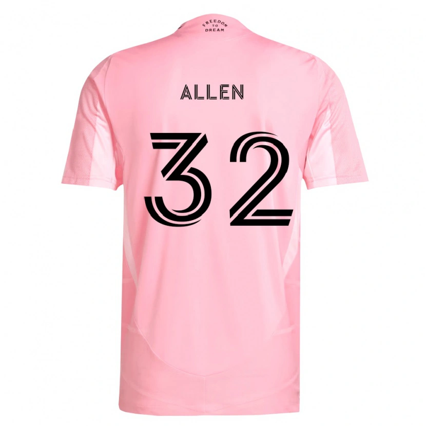 Danxen Kvinnor Noah Allen #32 Rosa Svart Hemmatröja Matchtröjor 2026/27 Tröjor T-Tröja