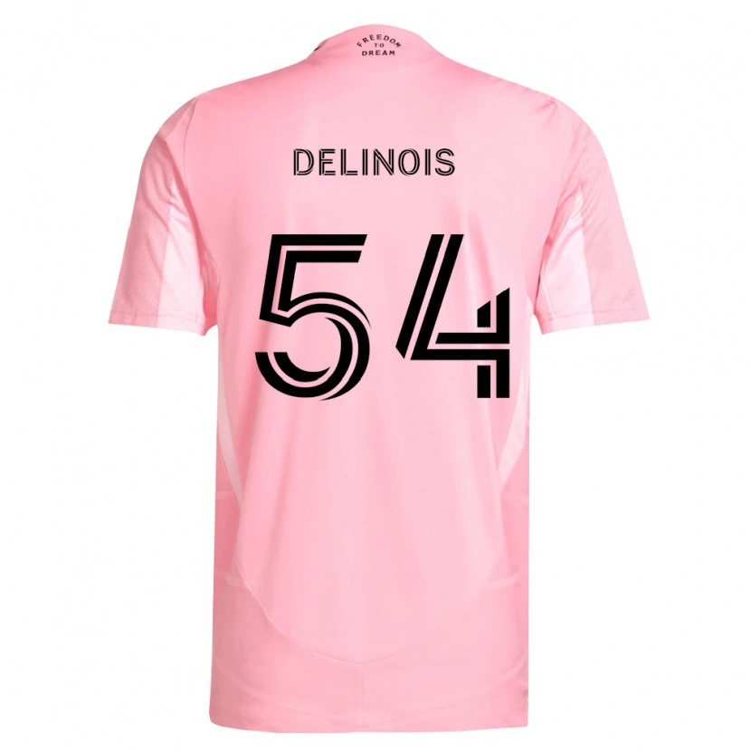 Danxen Kvinnor Lovend's Delinois #54 Rosa Svart Hemmatröja Matchtröjor 2026/27 Tröjor T-Tröja