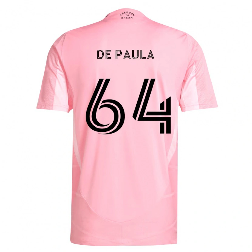 Danxen Kvinnor Matteo De Paula #64 Rosa Svart Hemmatröja Matchtröjor 2026/27 Tröjor T-Tröja