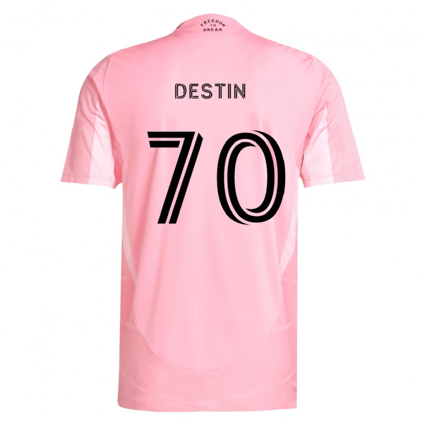 Danxen Kvinnor Bryan Destin #70 Rosa Svart Hemmatröja Matchtröjor 2026/27 Tröjor T-Tröja