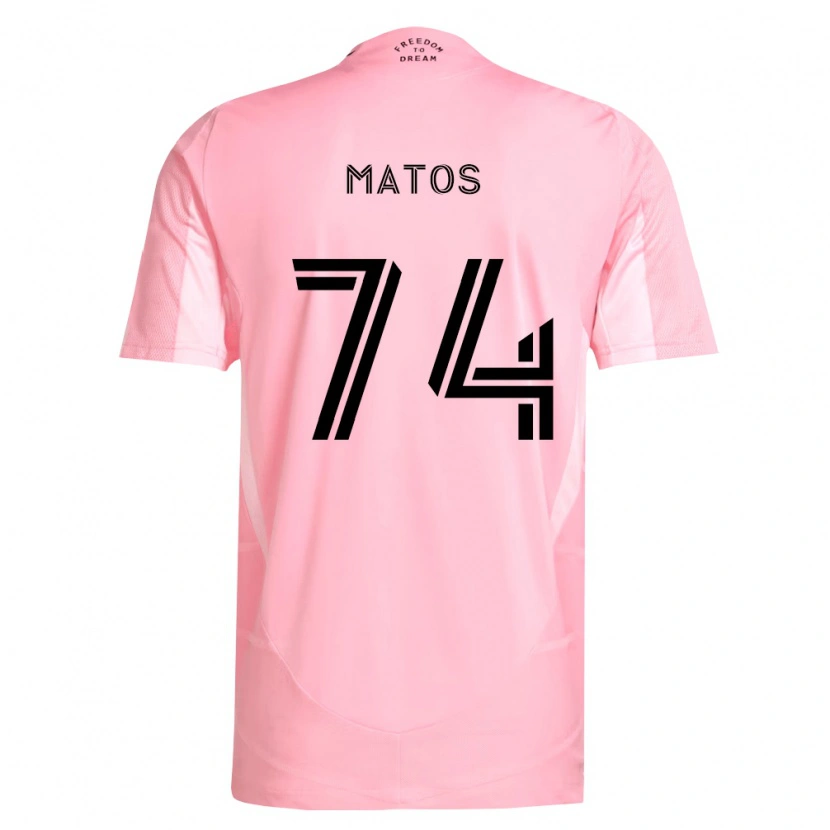 Danxen Kvinnor Diego Matos #74 Rosa Svart Hemmatröja Matchtröjor 2026/27 Tröjor T-Tröja