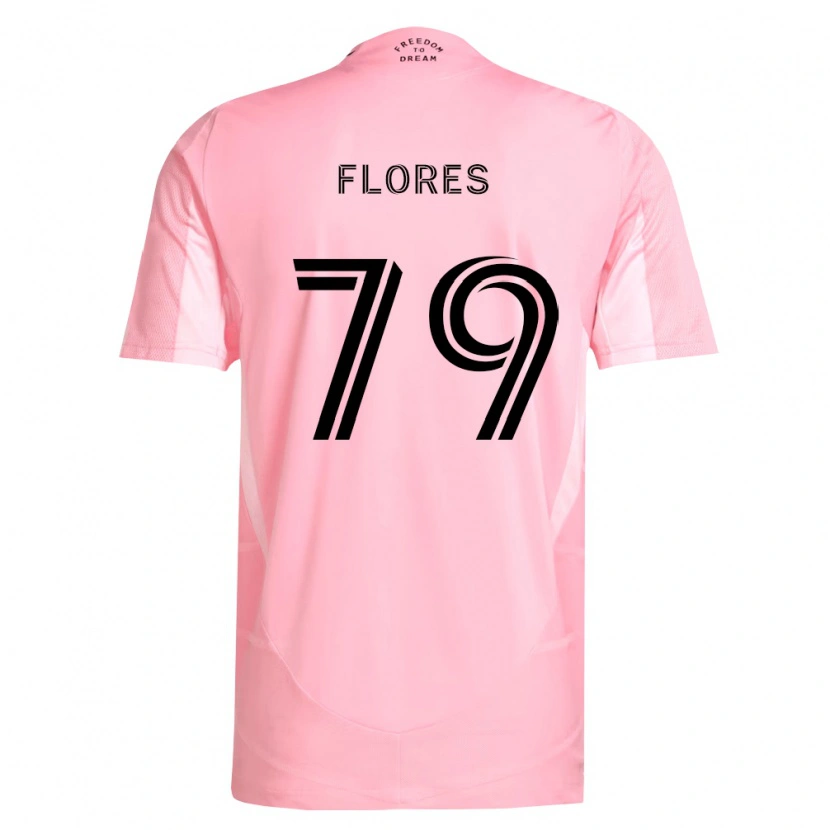 Danxen Kvinnor Alejandro Flores #79 Rosa Svart Hemmatröja Matchtröjor 2026/27 Tröjor T-Tröja