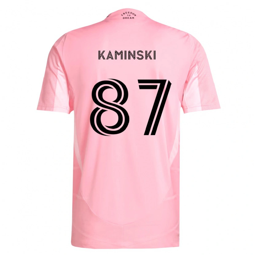 Danxen Kvinnor Brett Kaminski #87 Rosa Svart Hemmatröja Matchtröjor 2026/27 Tröjor T-Tröja