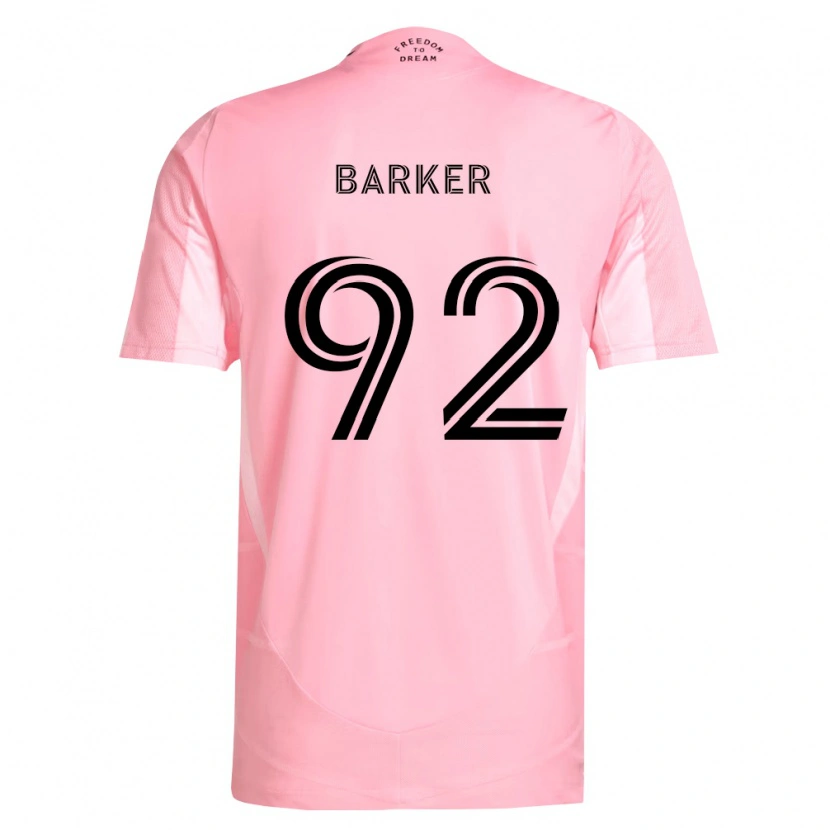 Danxen Kvinnor Lucas Barker #92 Rosa Svart Hemmatröja Matchtröjor 2026/27 Tröjor T-Tröja
