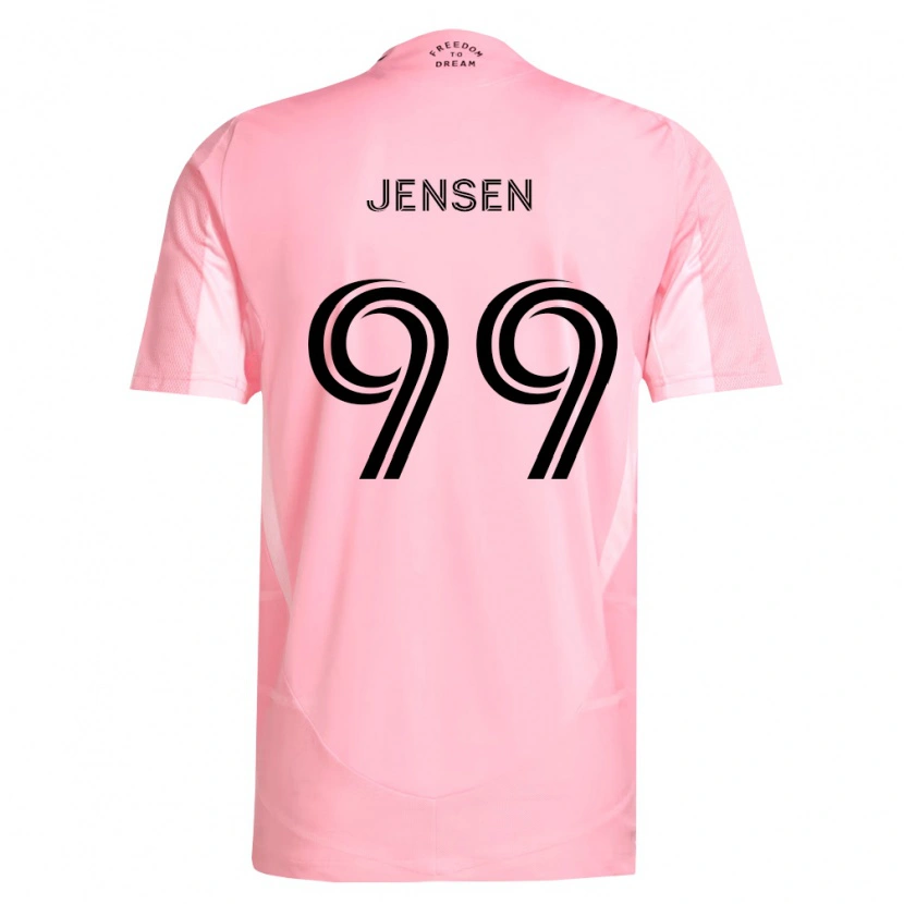 Danxen Kvinnor Cole Jensen #99 Rosa Svart Hemmatröja Matchtröjor 2026/27 Tröjor T-Tröja