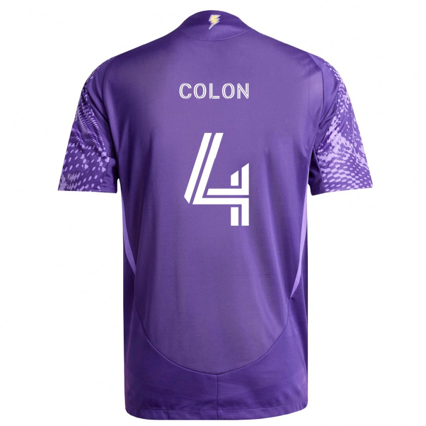 Danxen Kvinnor Xzavier Colon #4 Lila Vit Hemmatröja Matchtröjor 2026/27 Tröjor T-Tröja