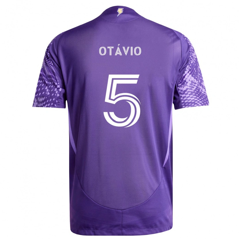 Danxen Kvinnor Luis Otávio #5 Lila Vit Hemmatröja Matchtröjor 2026/27 Tröjor T-Tröja
