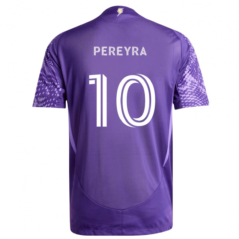 Danxen Kvinnor Mauricio Pereyra #10 Lila Vit Hemmatröja Matchtröjor 2026/27 Tröjor T-Tröja