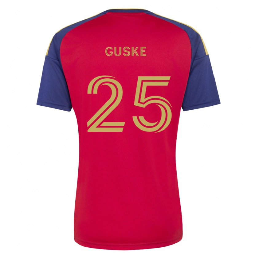 Danxen Kvinnor Colin Guske #25 Kungligt Blå Brun Röd Hemmatröja Matchtröjor 2026/27 Tröjor T-Tröja