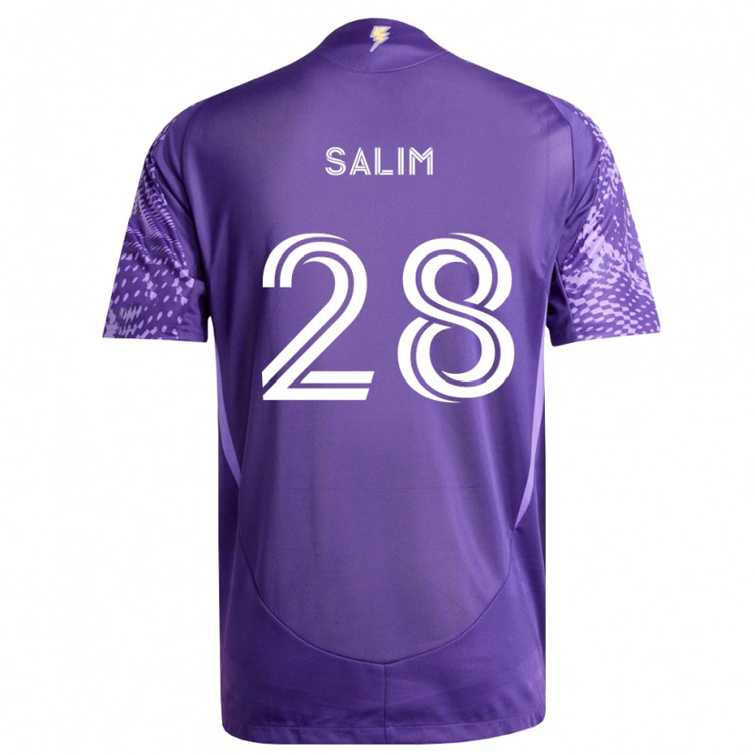 Danxen Kvinnor Abdi Salim #28 Lila Vit Hemmatröja Matchtröjor 2026/27 Tröjor T-Tröja