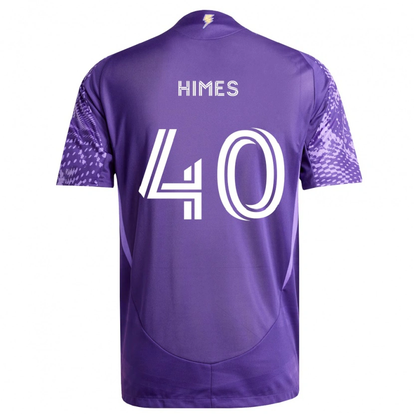 Danxen Kvinnor Tristan Himes #40 Lila Vit Hemmatröja Matchtröjor 2026/27 Tröjor T-Tröja