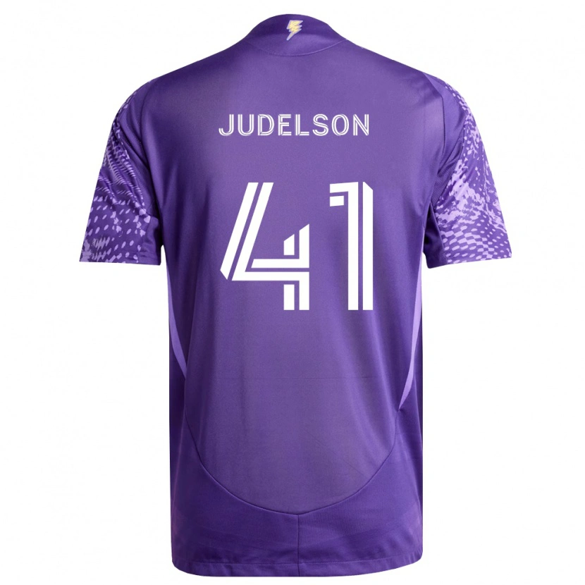 Danxen Kvinnor Dylan Judelson #41 Lila Vit Hemmatröja Matchtröjor 2026/27 Tröjor T-Tröja