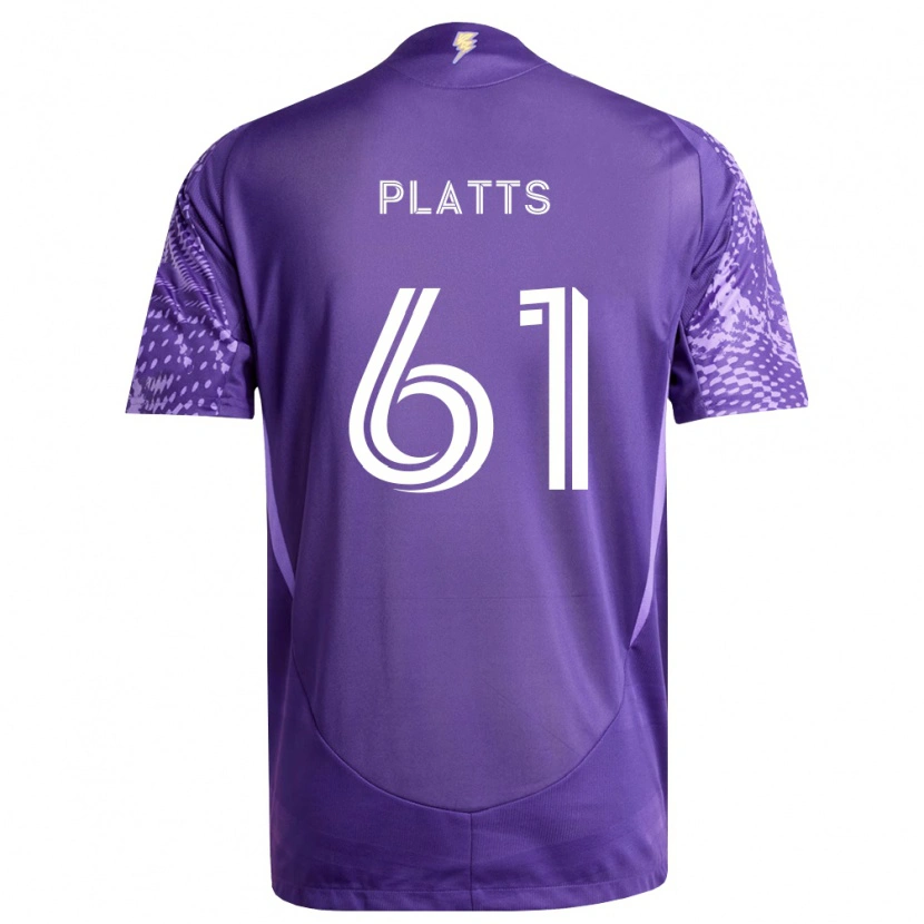 Danxen Kvinnor Jackson Platts #61 Lila Vit Hemmatröja Matchtröjor 2026/27 Tröjor T-Tröja