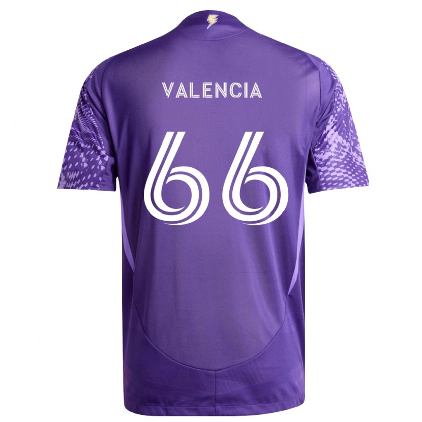 Danxen Kvinnor Yeiler Valencia #66 Lila Vit Hemmatröja Matchtröjor 2026/27 Tröjor T-Tröja