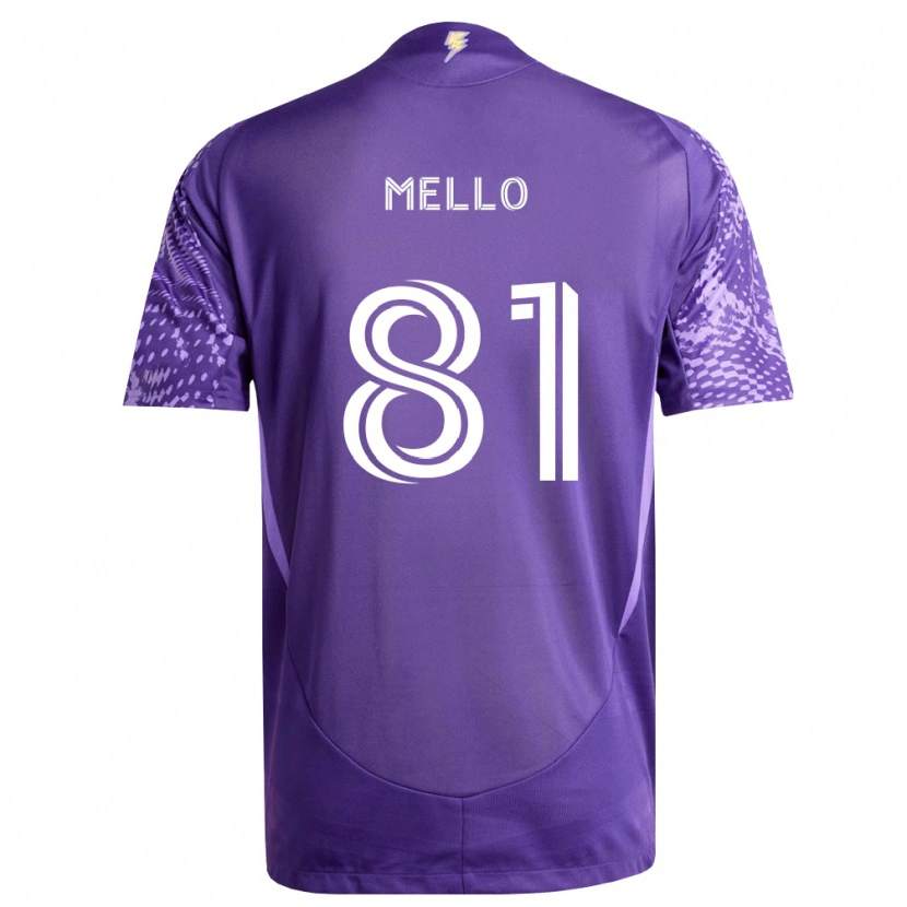 Danxen Kvinnor Murillo Mello #81 Lila Vit Hemmatröja Matchtröjor 2026/27 Tröjor T-Tröja
