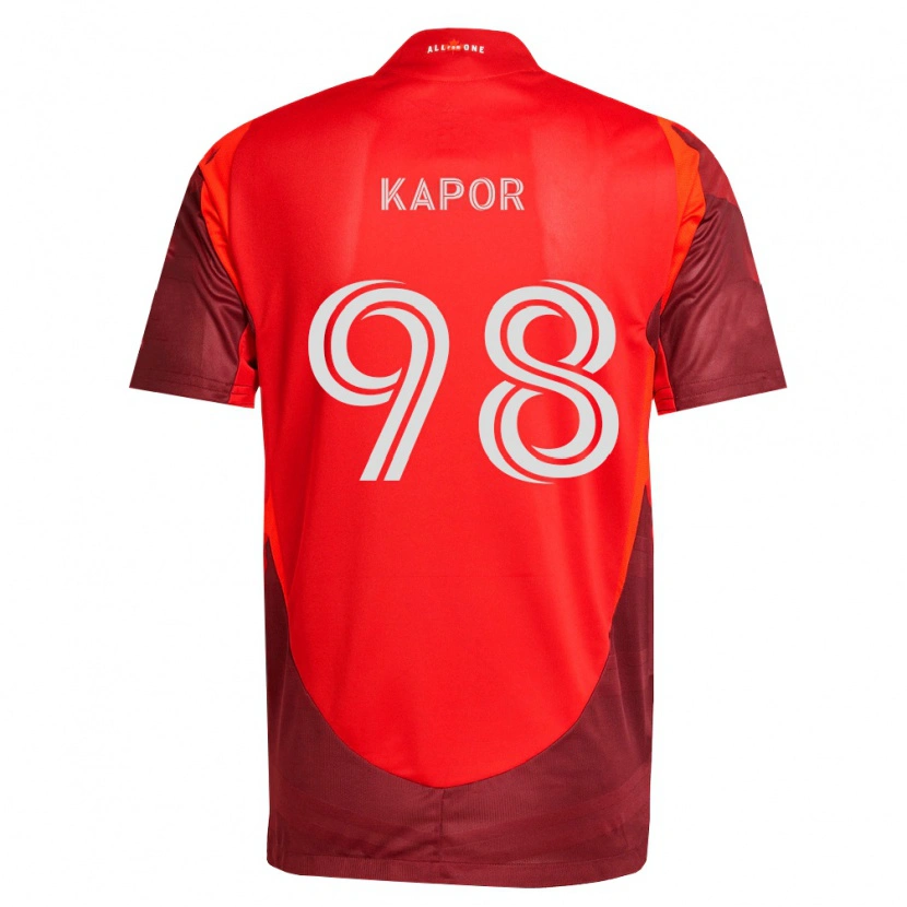 Danxen Kvinnor Stefan Kapor #98 Vinröd Röd Hemmatröja Matchtröjor 2026/27 Tröjor T-Tröja