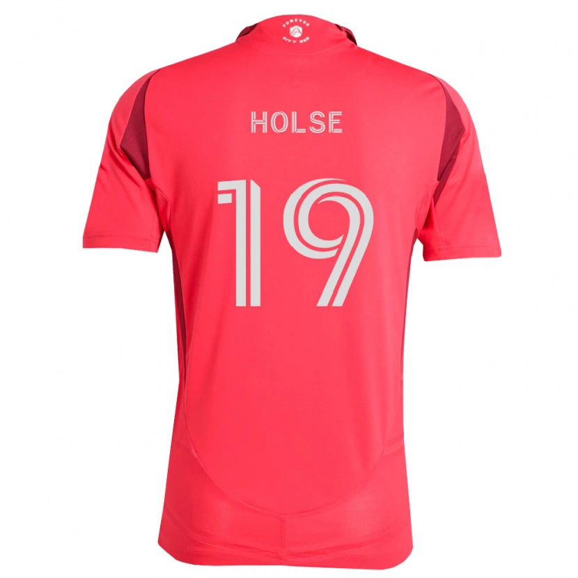 Danxen Kvinnor Carlo Holse #19 Magenta Vit Hemmatröja Matchtröjor 2026/27 Tröjor T-Tröja