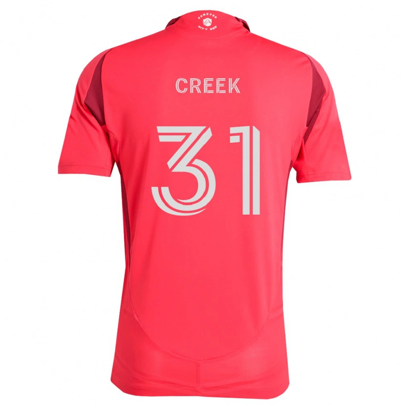 Danxen Kvinnor Michael Creek #31 Magenta Vit Hemmatröja Matchtröjor 2026/27 Tröjor T-Tröja