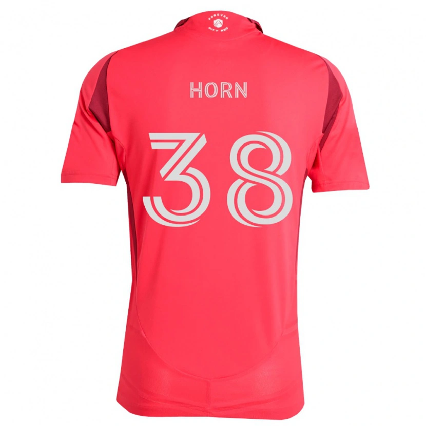 Danxen Kvinnor Jannes Horn #38 Magenta Vit Hemmatröja Matchtröjor 2026/27 Tröjor T-Tröja