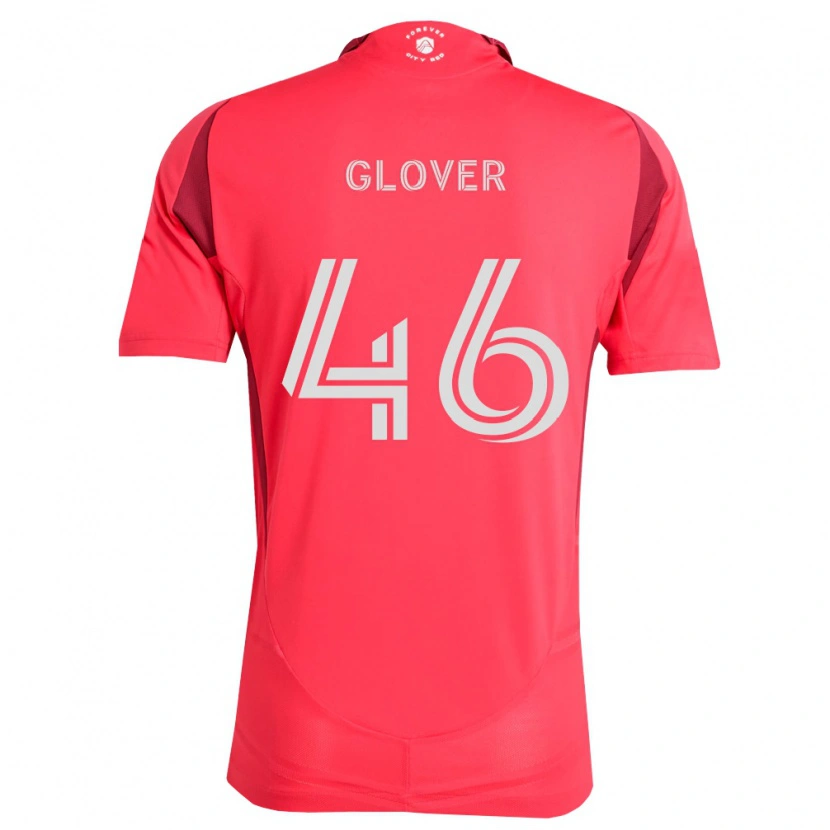Danxen Kvinnor Caden Glover #46 Magenta Vit Hemmatröja Matchtröjor 2026/27 Tröjor T-Tröja