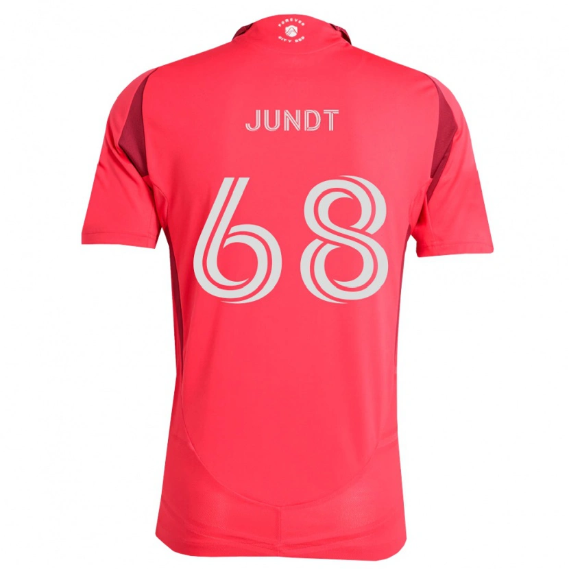 Danxen Kvinnor Alexander Jundt #68 Magenta Vit Hemmatröja Matchtröjor 2026/27 Tröjor T-Tröja