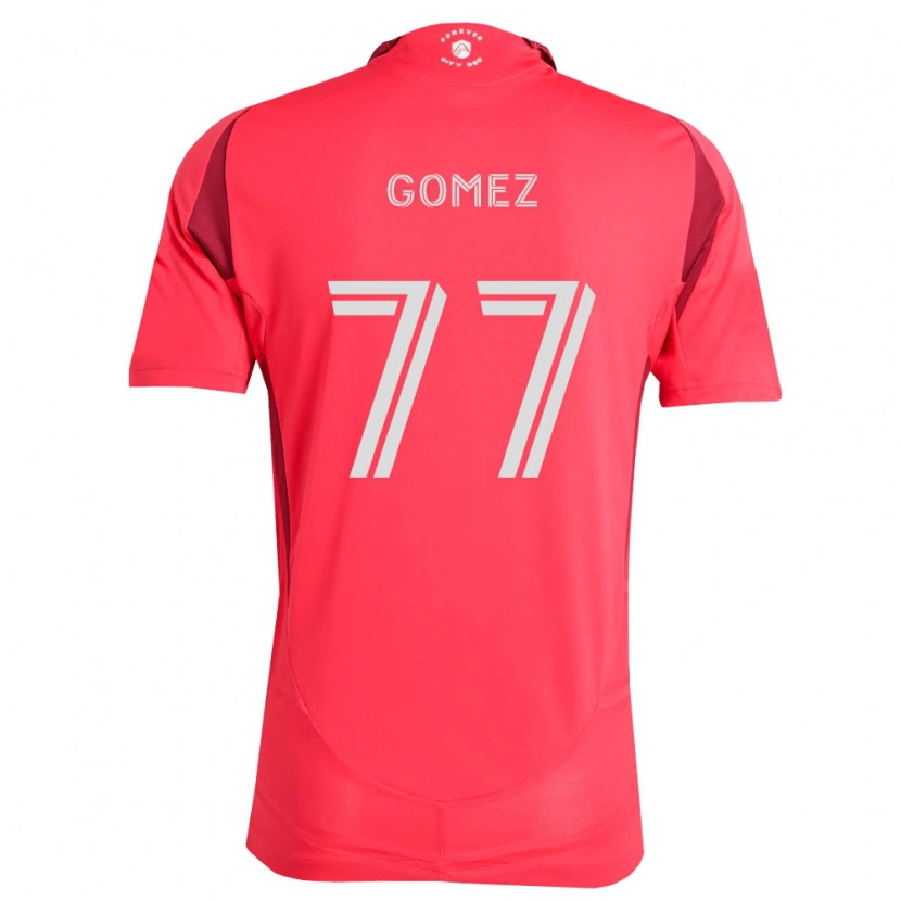 Danxen Kvinnor Sam Gomez #77 Magenta Vit Hemmatröja Matchtröjor 2026/27 Tröjor T-Tröja