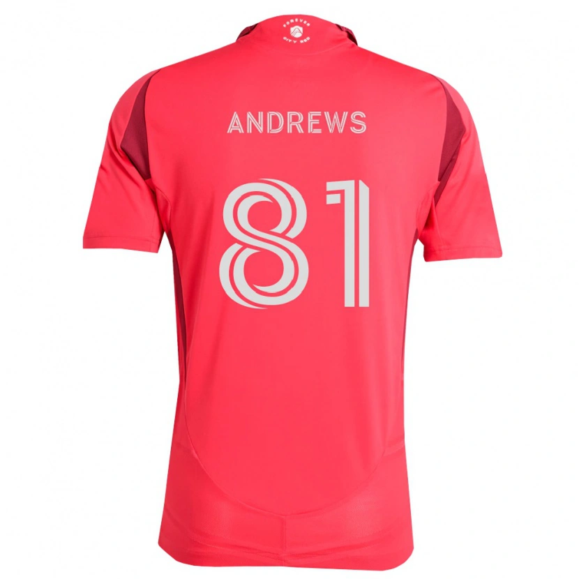 Danxen Kvinnor Joe Andrews #81 Magenta Vit Hemmatröja Matchtröjor 2026/27 Tröjor T-Tröja