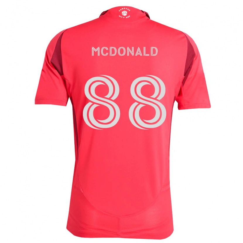Danxen Kvinnor Patrick Mcdonald #88 Magenta Vit Hemmatröja Matchtröjor 2026/27 Tröjor T-Tröja