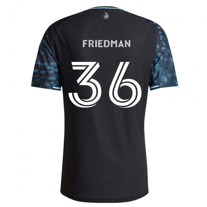 Danxen Kvinnor Jakob Friedman #36 Svart Vit Hemmatröja Matchtröjor 2026/27 Tröjor T-Tröja