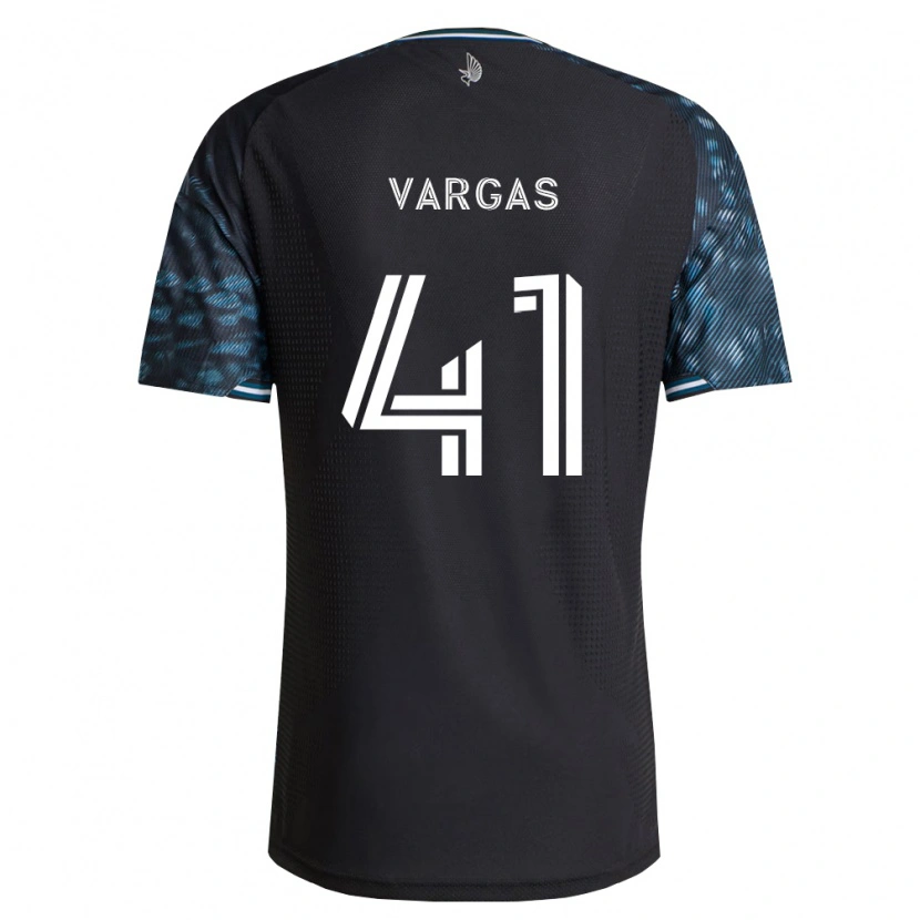 Danxen Kvinnor Dominick Vargas #41 Svart Vit Hemmatröja Matchtröjor 2026/27 Tröjor T-Tröja