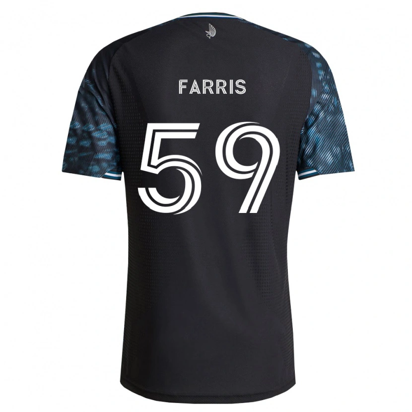 Danxen Kvinnor John Farris #59 Svart Vit Hemmatröja Matchtröjor 2026/27 Tröjor T-Tröja