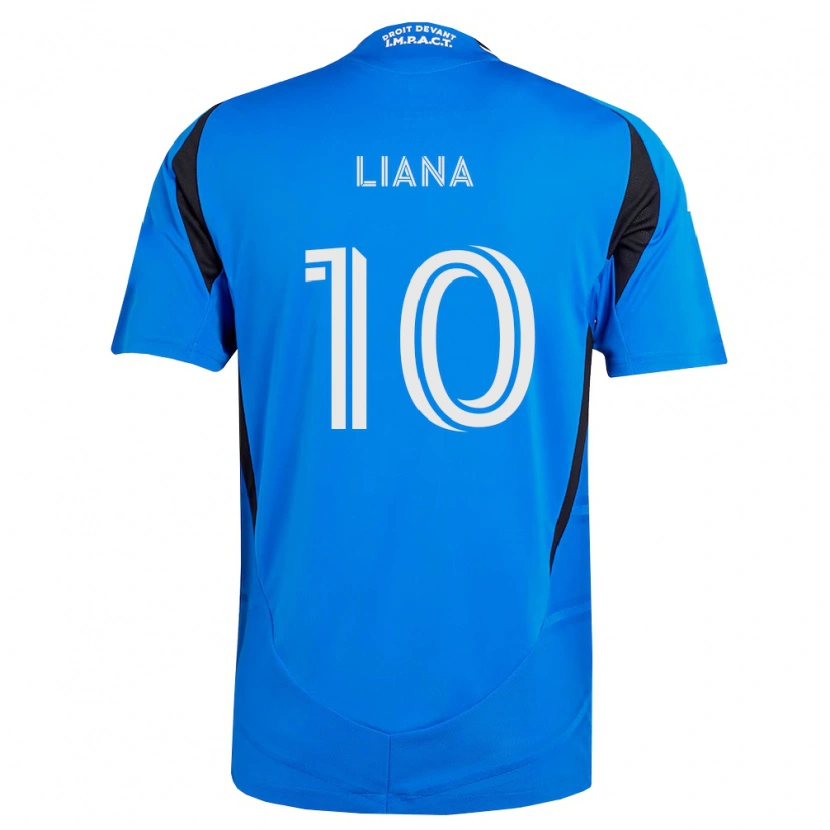 Danxen Kvinnor Tarasco Liana #10 Blå Vit Svart Hemmatröja Matchtröjor 2026/27 Tröjor T-Tröja