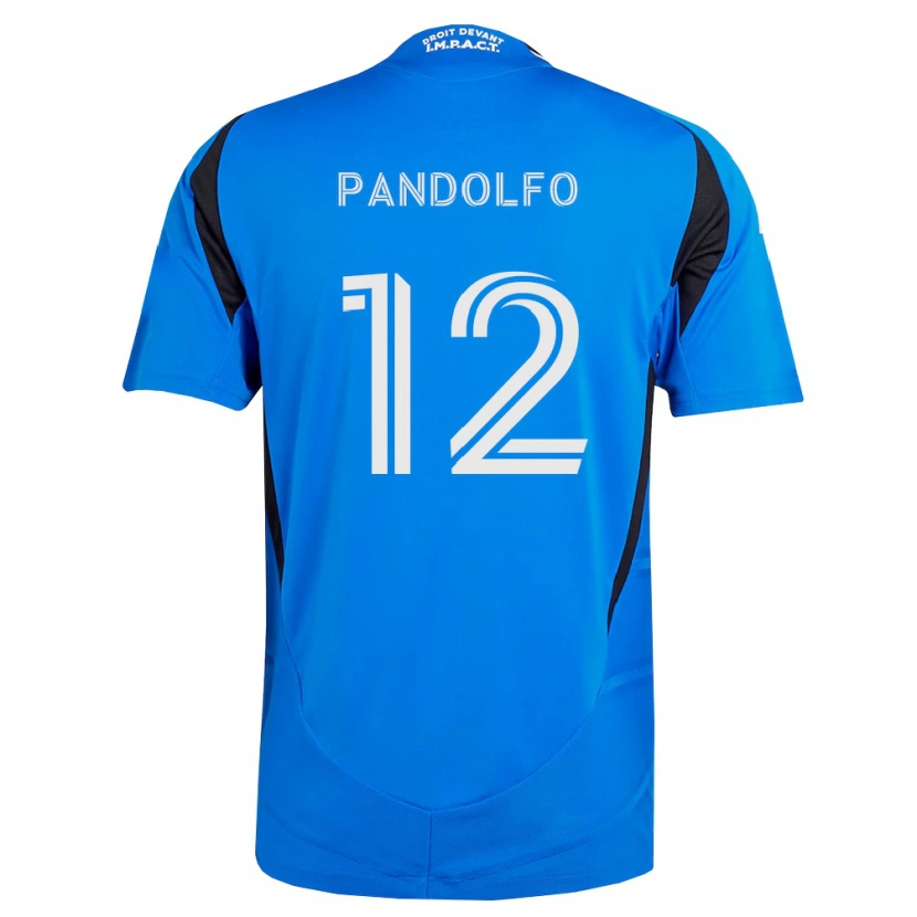Danxen Kvinnor Gabriel Pandolfo #12 Blå Vit Svart Hemmatröja Matchtröjor 2026/27 Tröjor T-Tröja