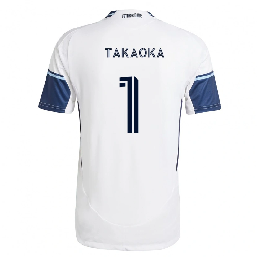 Danxen Kvinnor Yohei Takaoka #1 Vit Kungligt Blå Hemmatröja Matchtröjor 2026/27 Tröjor T-Tröja