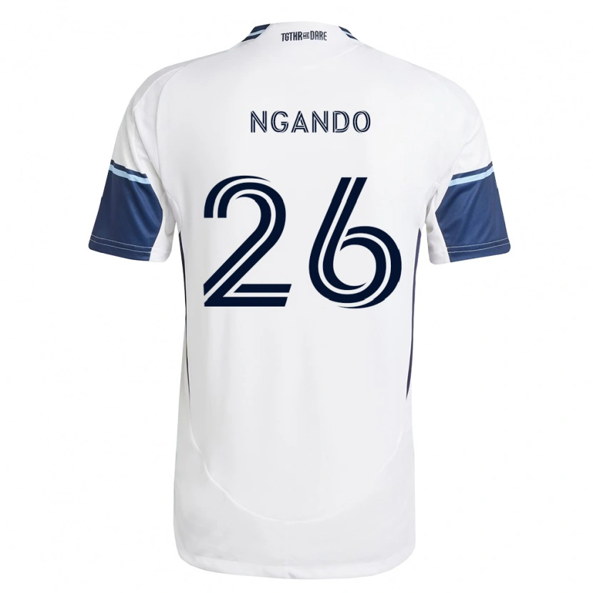 Danxen Kvinnor J.c. Ngando #26 Vit Kungligt Blå Hemmatröja Matchtröjor 2026/27 Tröjor T-Tröja