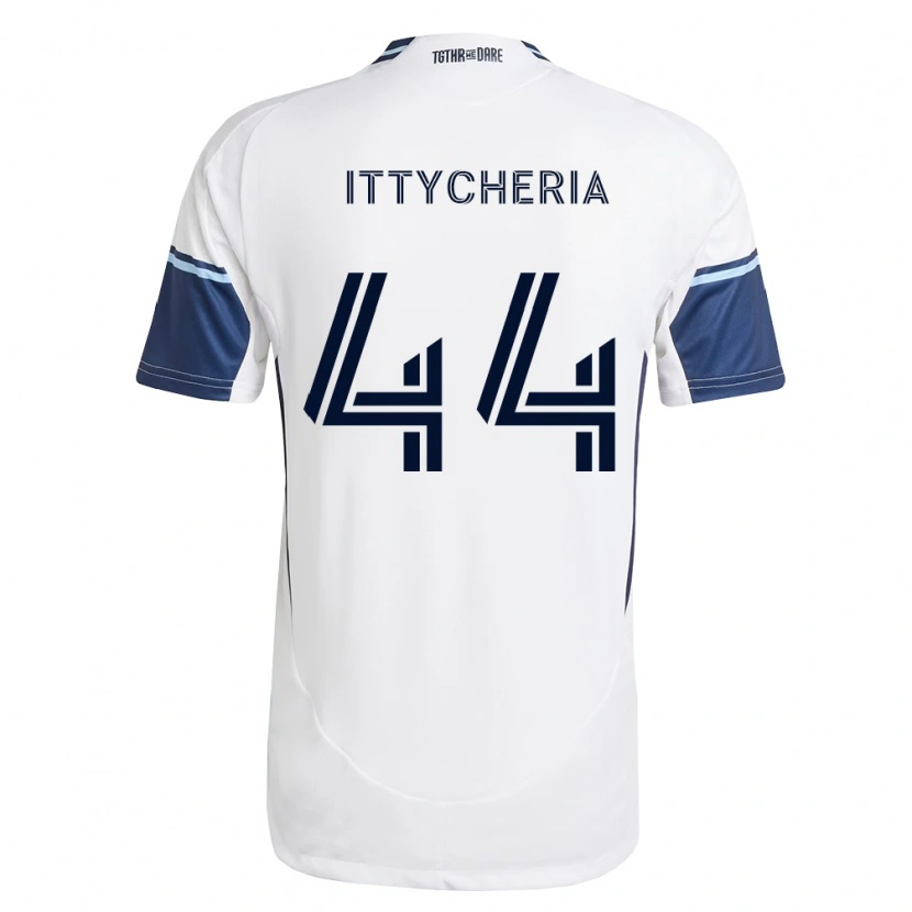 Danxen Kvinnor Daniel Ittycheria #44 Vit Kungligt Blå Hemmatröja Matchtröjor 2026/27 Tröjor T-Tröja
