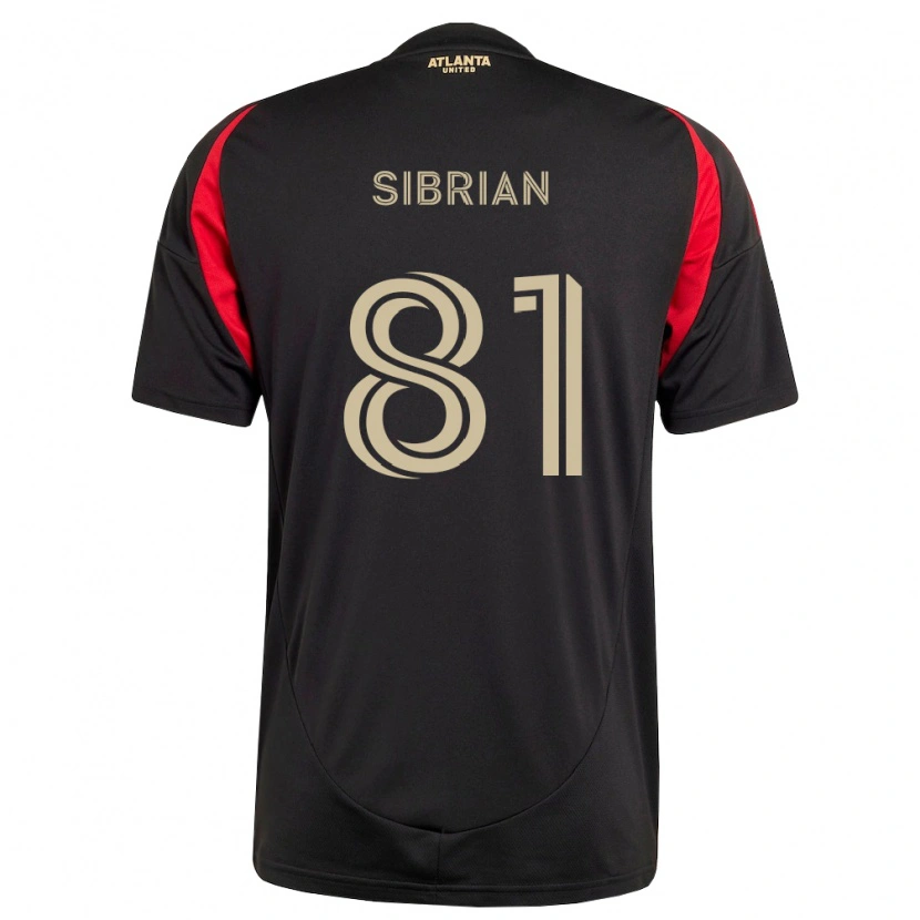 Danxen Kvinnor David Sibrian #81 Svart Röd Hemmatröja Matchtröjor 2026/27 Tröjor T-Tröja