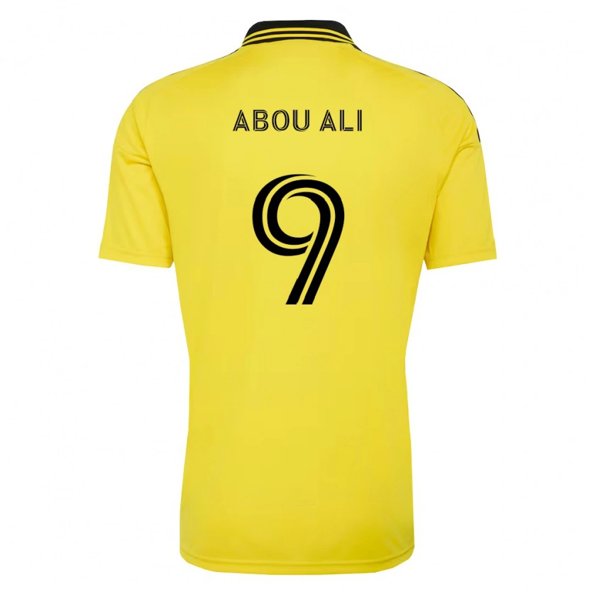 Danxen Kvinnor Wessam Abou Ali #9 Gul Svart Hemmatröja Matchtröjor 2026/27 Tröjor T-Tröja